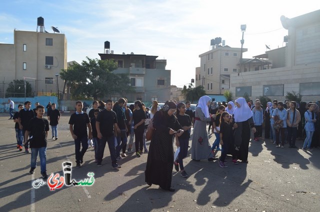  براعم جنة ابن رشد ضيوفاً على المدرسة  الثانوية الشاملة عشية الذكرى ال 59 لمجزرة كفرقاسم 